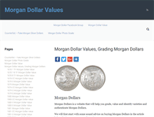 Tablet Screenshot of morgandollar1.com